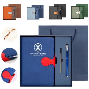 Notebook With Magnetic Journaling Business Office Gift Set